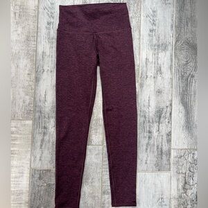 Aerie Maroon Marled Leggings